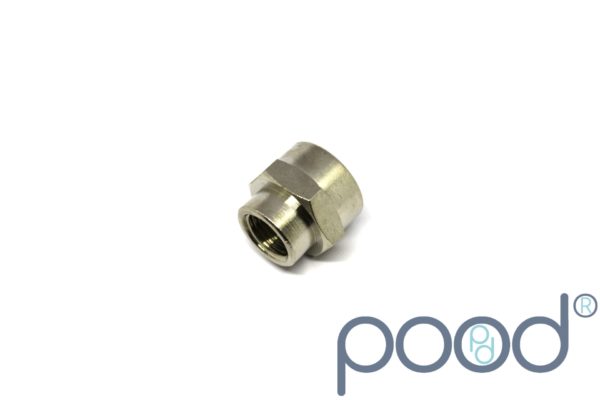 Overgang G1/4" Hun - G1/2" Hun