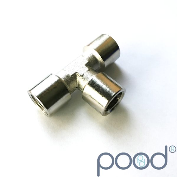 T-Stykke G1/8" Hun