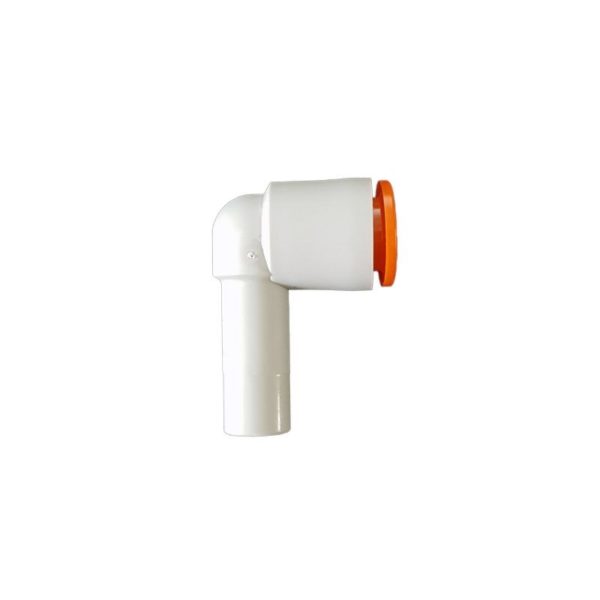 AirLift 21046 - 90° Plugg 3/8" - 3/8" Push-In (IKKE DOT)