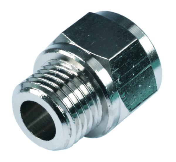 Overgang G1/2" Hun - G3/8" Han