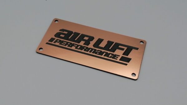 Air Lift Manifold Deksel - Børstet Kobber