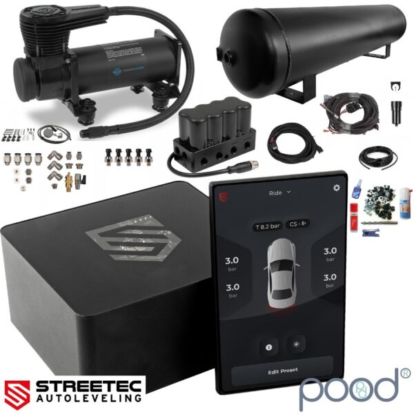 Streetec Autoleveling - "pood" | Black pack (Trykk)