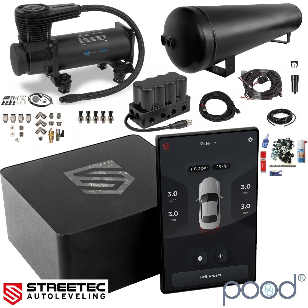 Streetec Autoleveling – “pood”  Black pack (Trykk) –