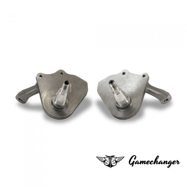 Gamechanger - Lowering steering knuckle (pair) - VW Beetle - link pin - disc brake