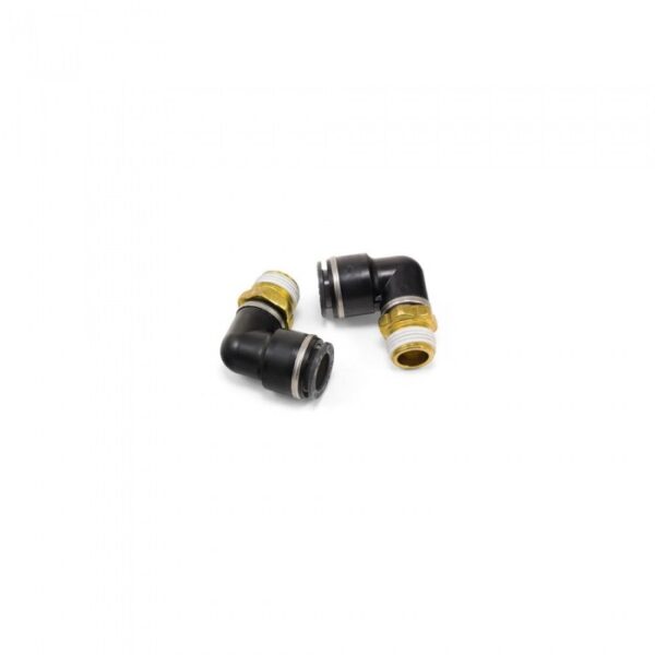 Air Lift 21637 - 90° - NPT3/8" Han - 1/2" Push-in