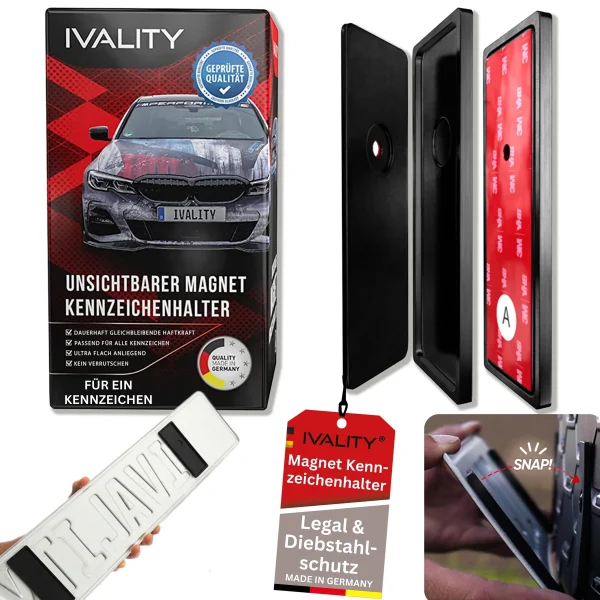 IVALITY - 1 Stk Alu set - På utsiden av fangeren